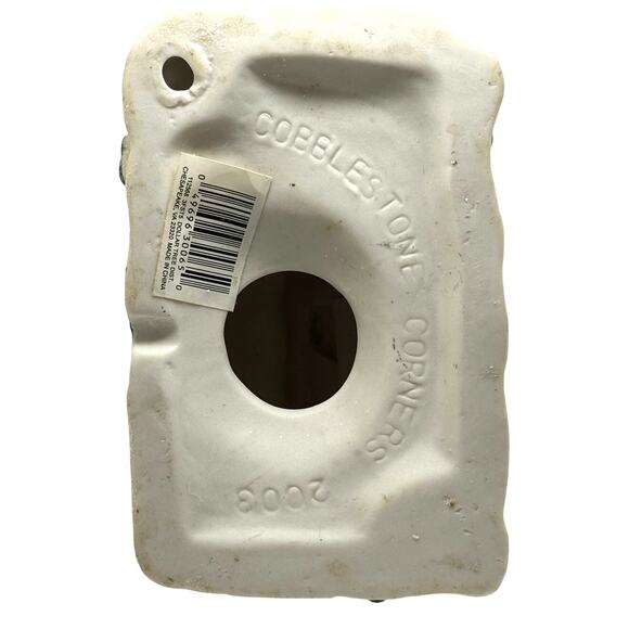 2003 Cobblestone Corners Train Station Christmas Village Light-Up House - Picture 7 of 7